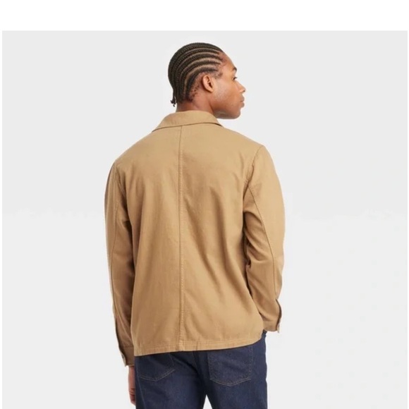 Men's Long Sleeve
Flat Collared Button-
Down Shirt -
Goodfellow & Co
Brown new - Picture 3 of 8